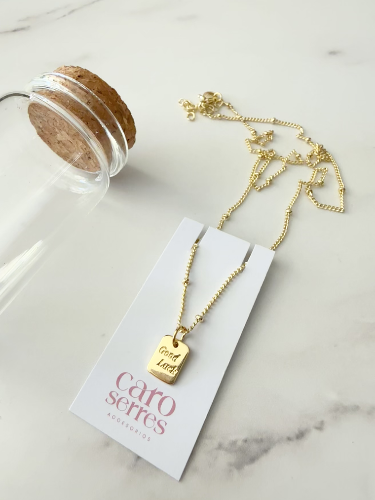 Cadena Charm Good Luck 1