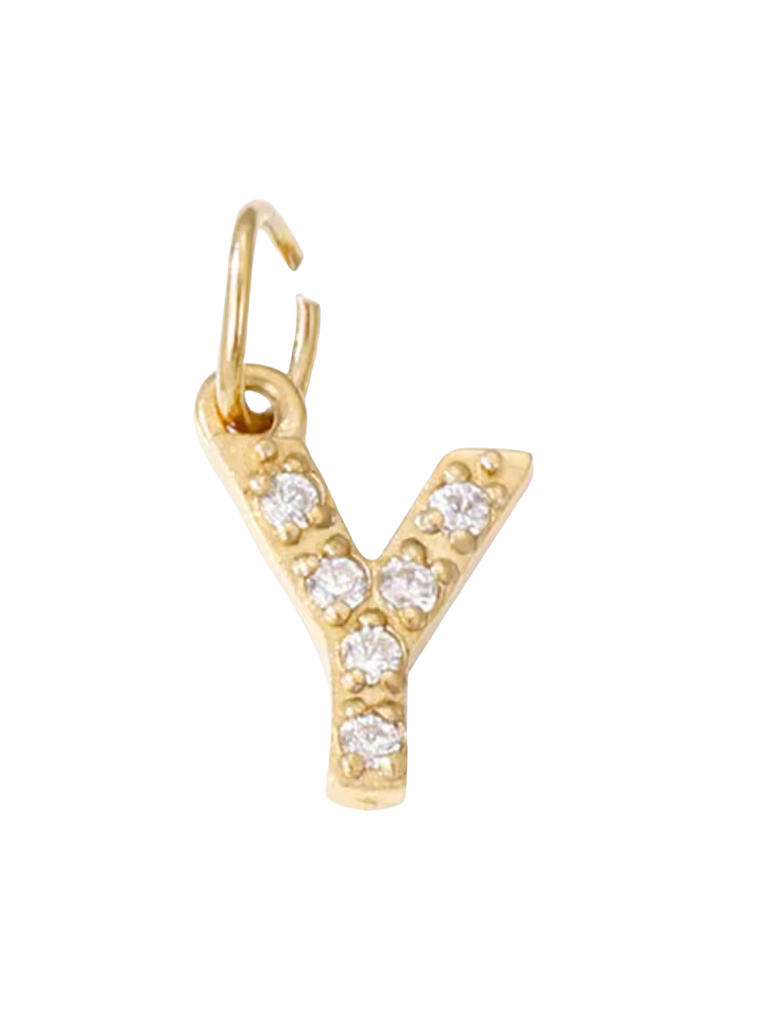 Cadena Charm Inicial 5