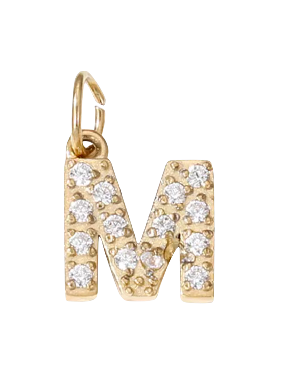 Cadena Charm Inicial 17