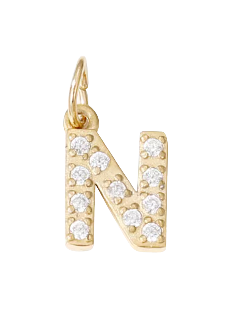 Cadena Charm Inicial 18