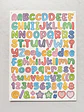 Lámina de Stickers de Letras - Unicolor - Miniatura 8