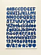 Lámina de Stickers de Letras - Unicolor - Miniatura 11
