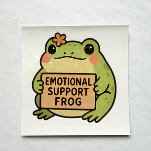 Sticker Ranita