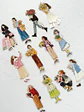 12 Stickers Girls & Blooms - 02 - Miniatura 3