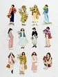 12 Stickers Girls & Blooms - 03 - Miniatura 3