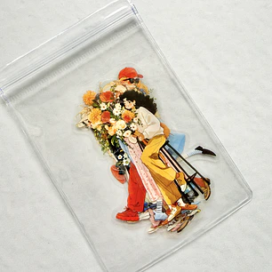 12 Stickers Girls & Blooms - 06