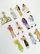 12 Stickers Girls & Blooms - 07 - Miniatura 3