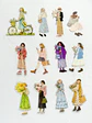 12 Stickers Girls & Blooms - 07 - Miniatura 2