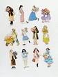 12 Stickers Girls & Blooms - 08 - Miniatura 2