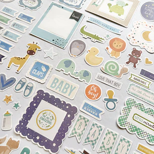 Little Boy Memories - Die Cuts