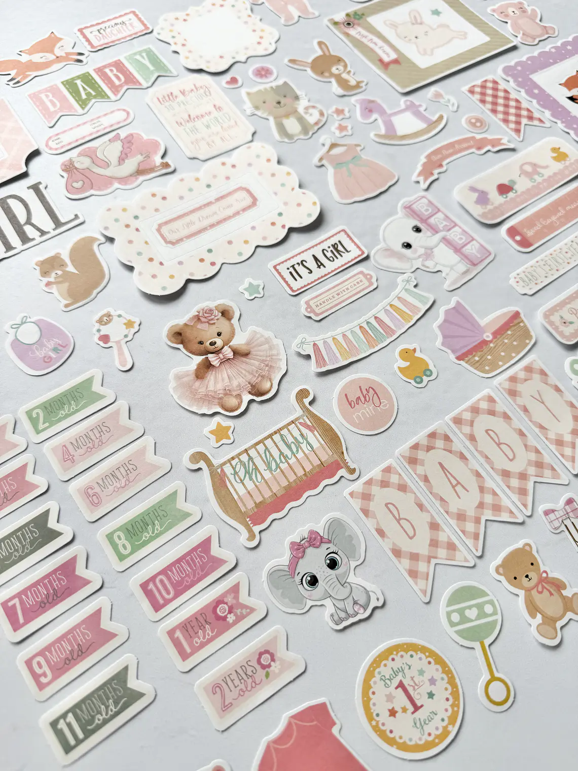 Little Girl Memories - Die Cuts 3