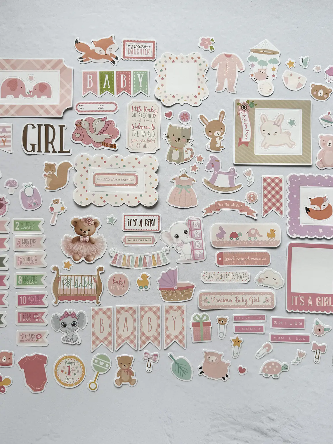 Little Girl Memories - Die Cuts 2