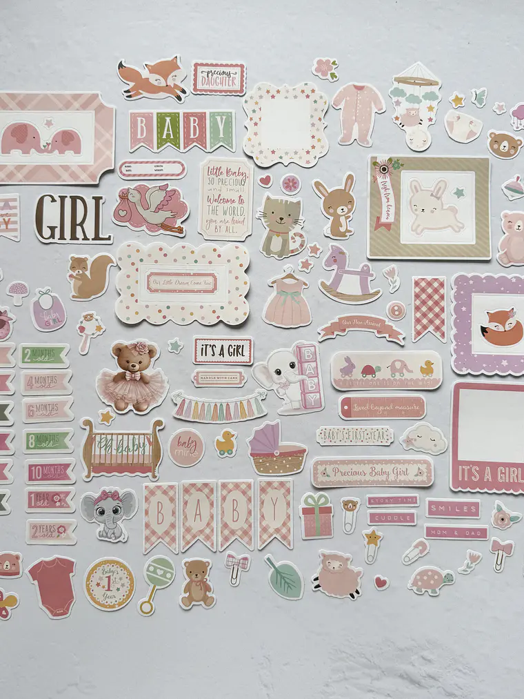 Little Girl Memories - Die Cuts 2