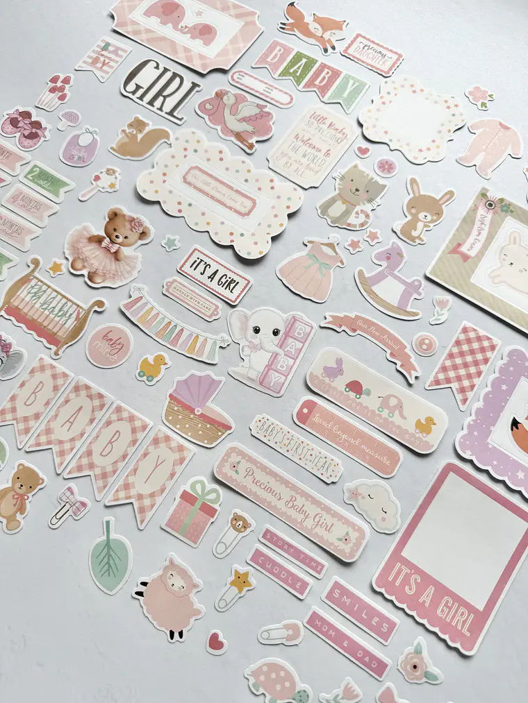 Little Girl Memories - Die Cuts 1