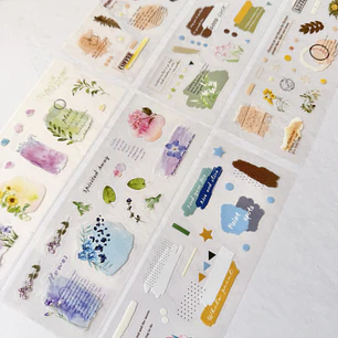 Stickers Acuarela - 01