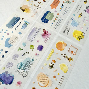 Stickers Acuarela - 02