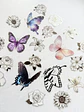 Stickers Florales y Mariposas - 01 - Miniatura 1