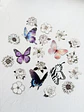 Stickers Florales y Mariposas - 01 - Miniatura 2