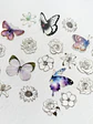 Stickers Florales y Mariposas - 03 - Miniatura 1