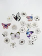 Stickers Florales y Mariposas - 03 - Miniatura 2