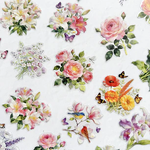 Stickers Florales - 01