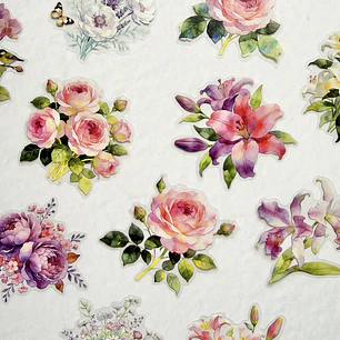 Stickers Florales - 02
