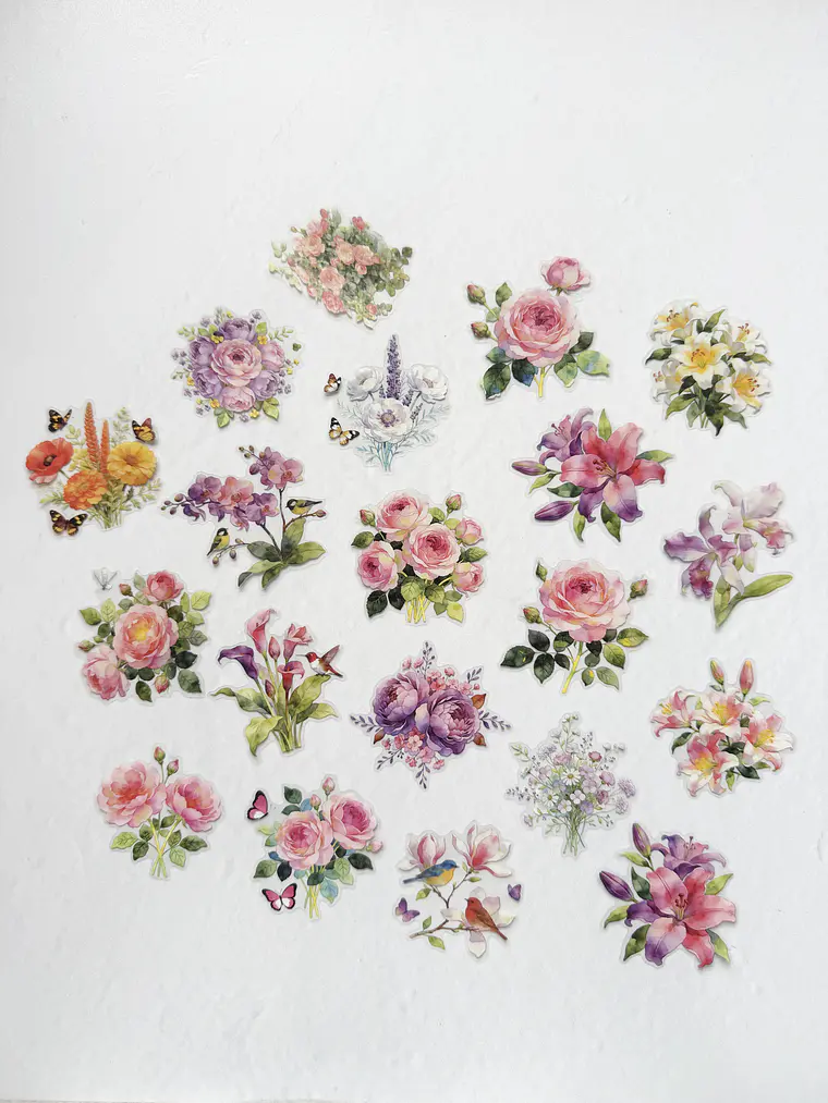 Stickers Florales - 02 2