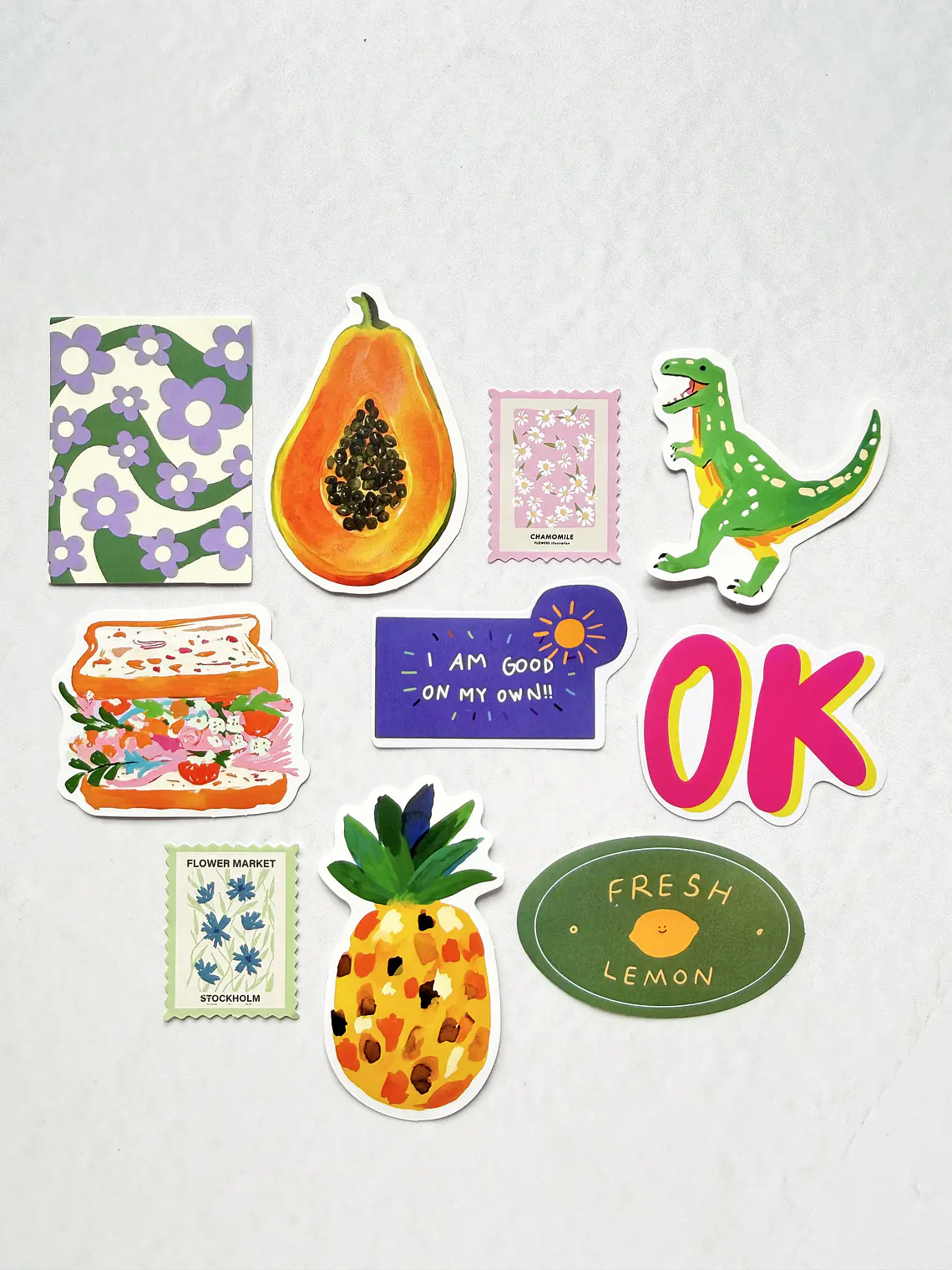 Cover Sticker Set - 10 1