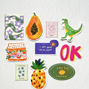 Cover Sticker Set - 10