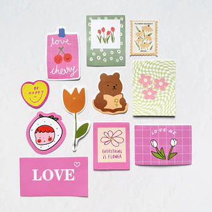 Cover Sticker Set - 14
