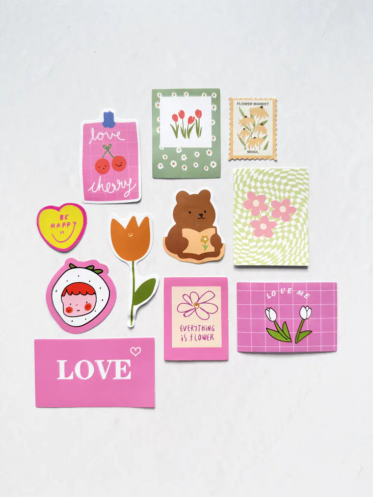 Cover Sticker Set - 14 1