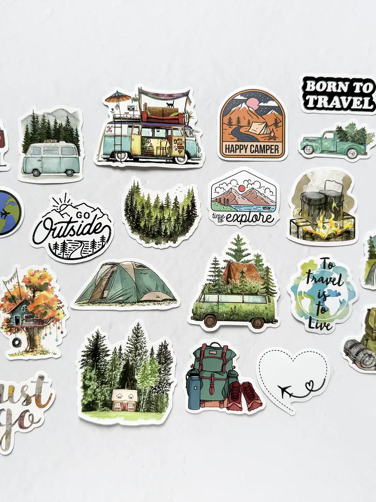 Set Stickers Viaje - 02 1