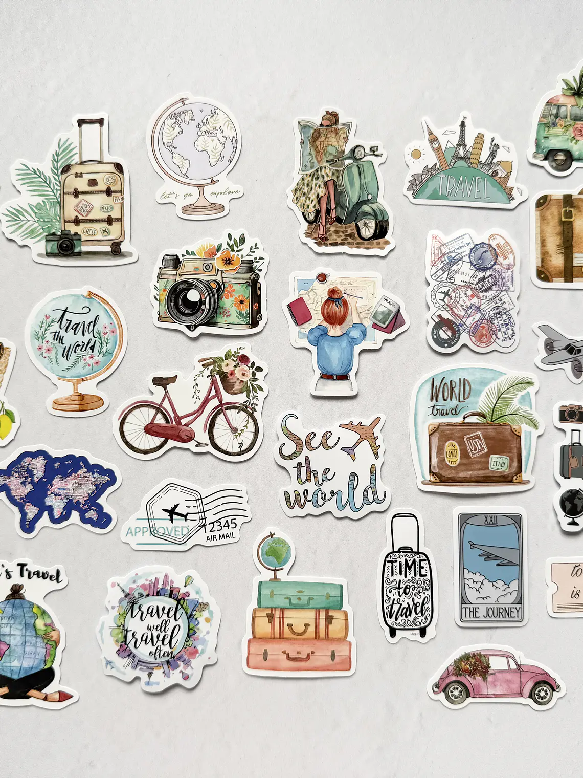 Set Stickers Viaje - 03 1