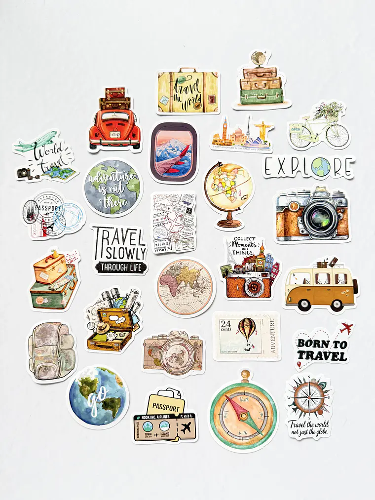 Set Stickers Viaje - 05 1