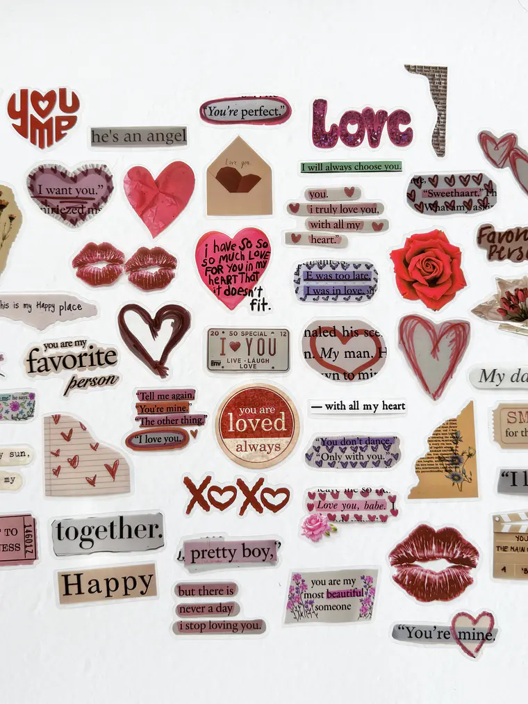 Set Stickers Love - 01 1