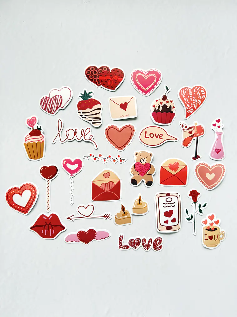 Set Stickers Love - 02 1