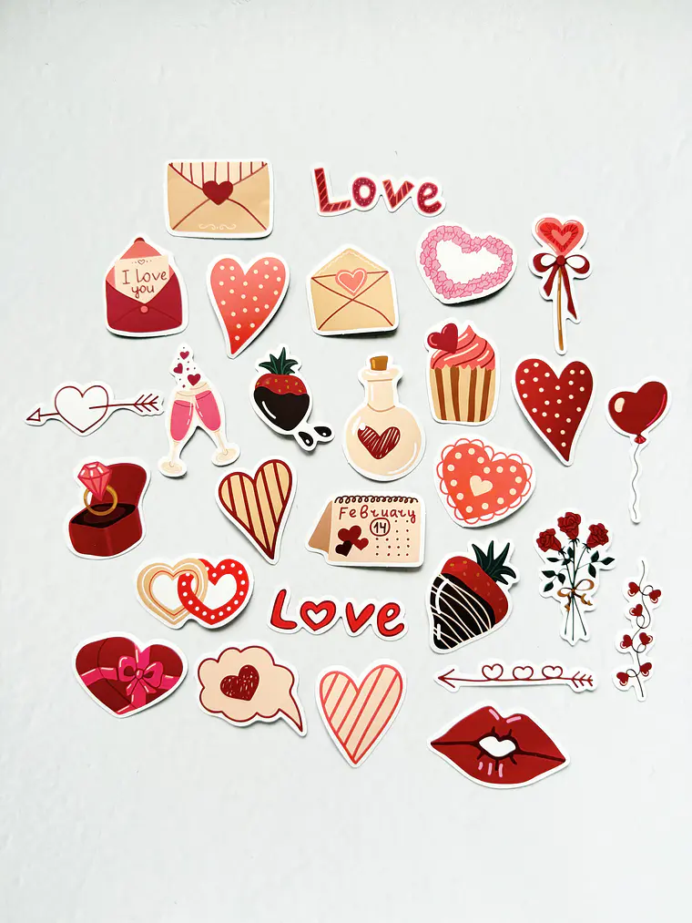 Set Stickers Love - 03 1