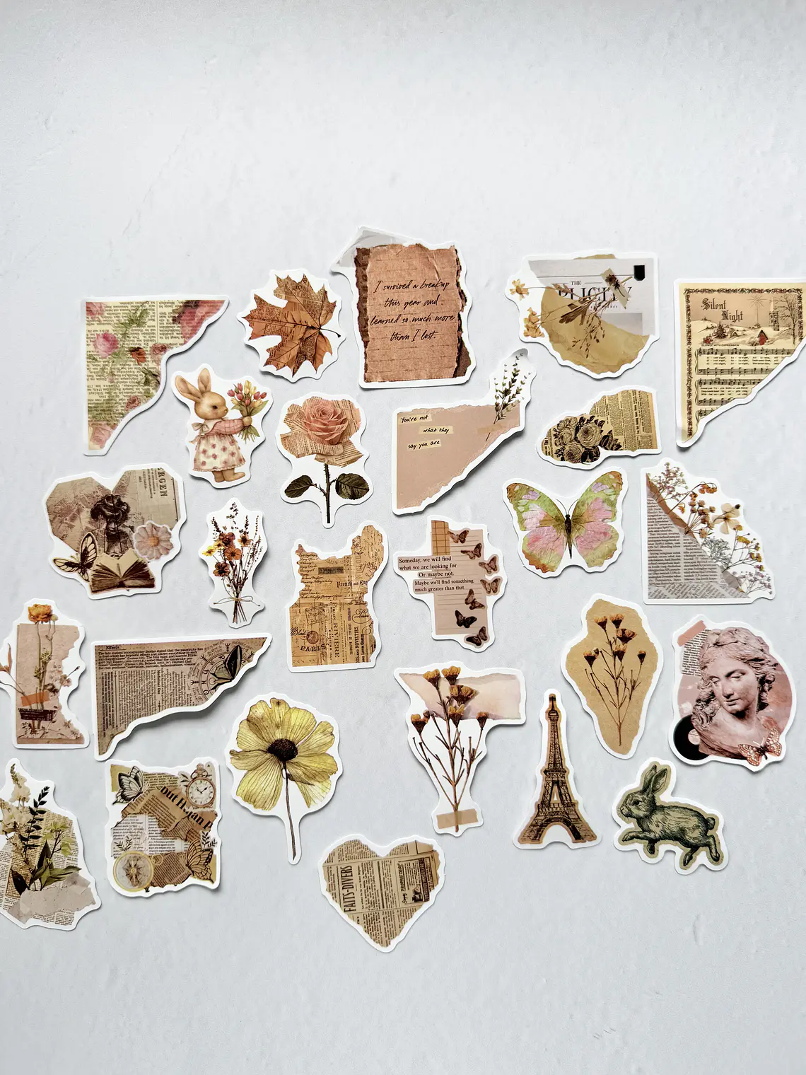 Set Stickers Vintage - 02 1