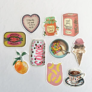 Cover Sticker Set - 17