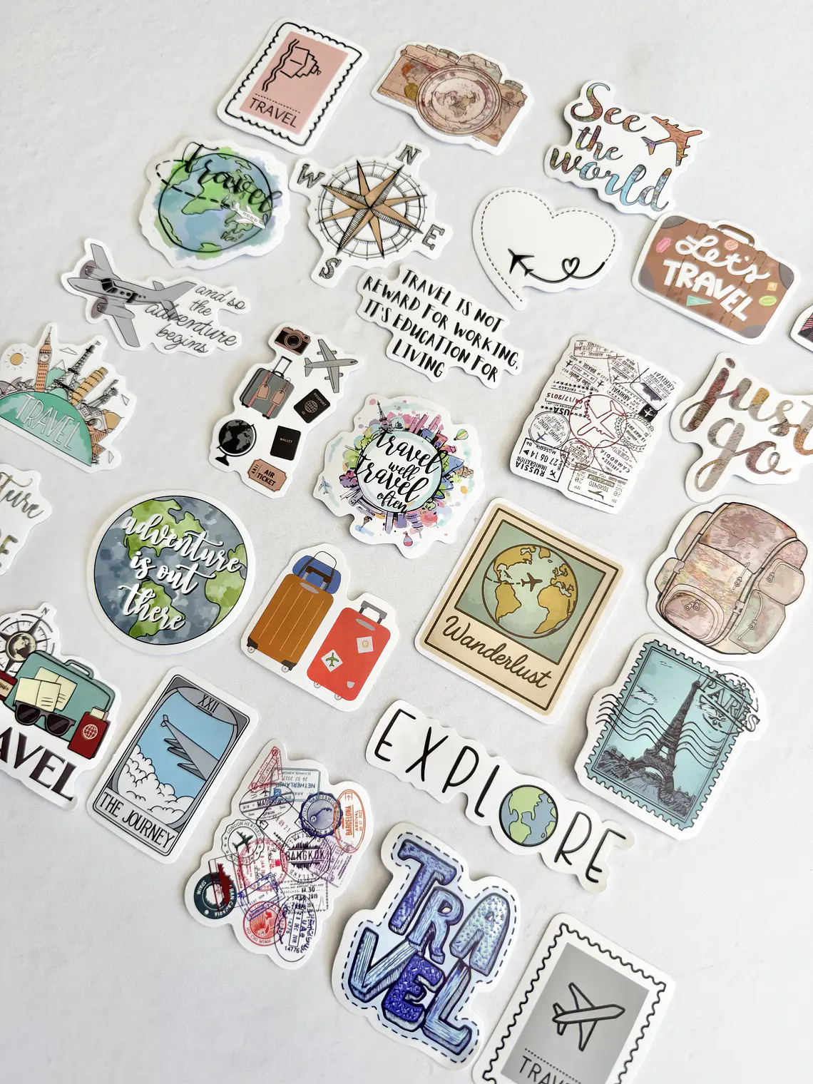 Set Stickers Viaje - 08 2