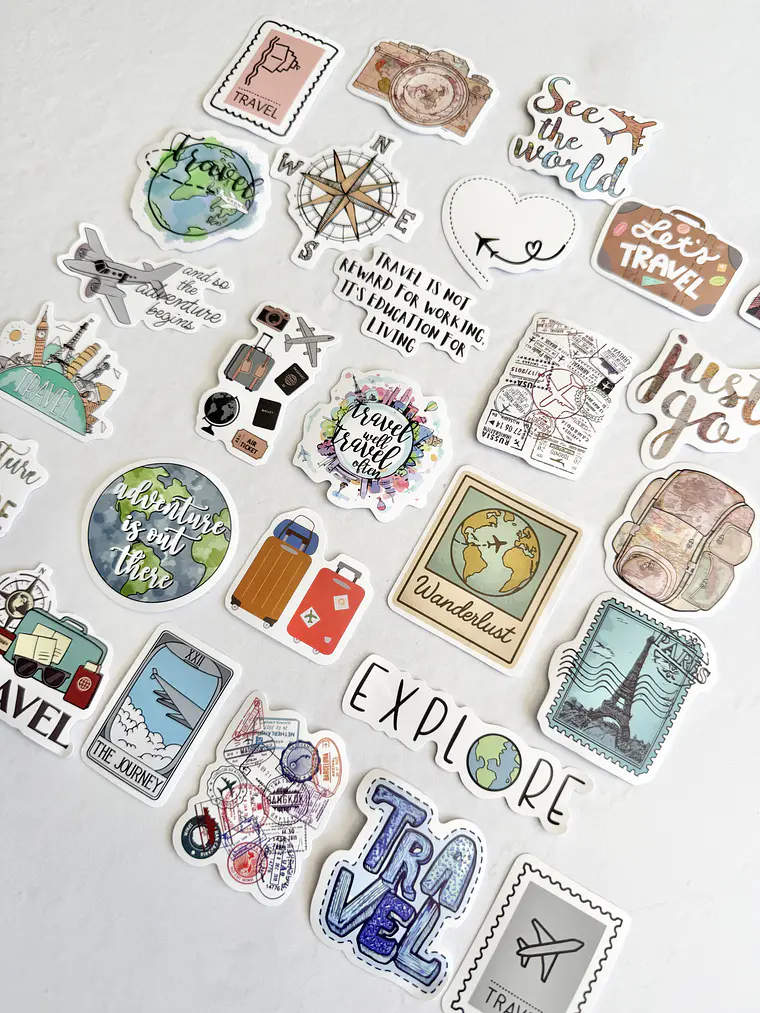 Set Stickers Viaje - 08 2