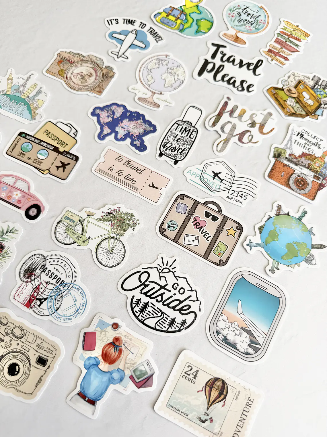Set Stickers Viaje - 09 2