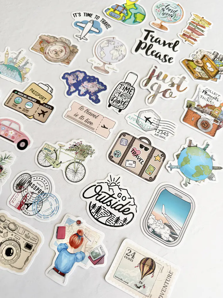 Set Stickers Viaje - 09 2