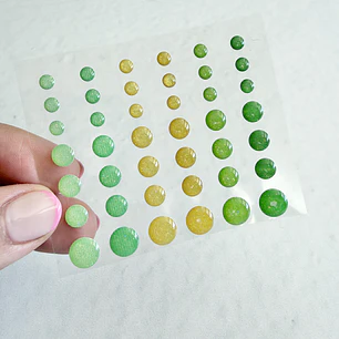 Set Enamel Dots - 10