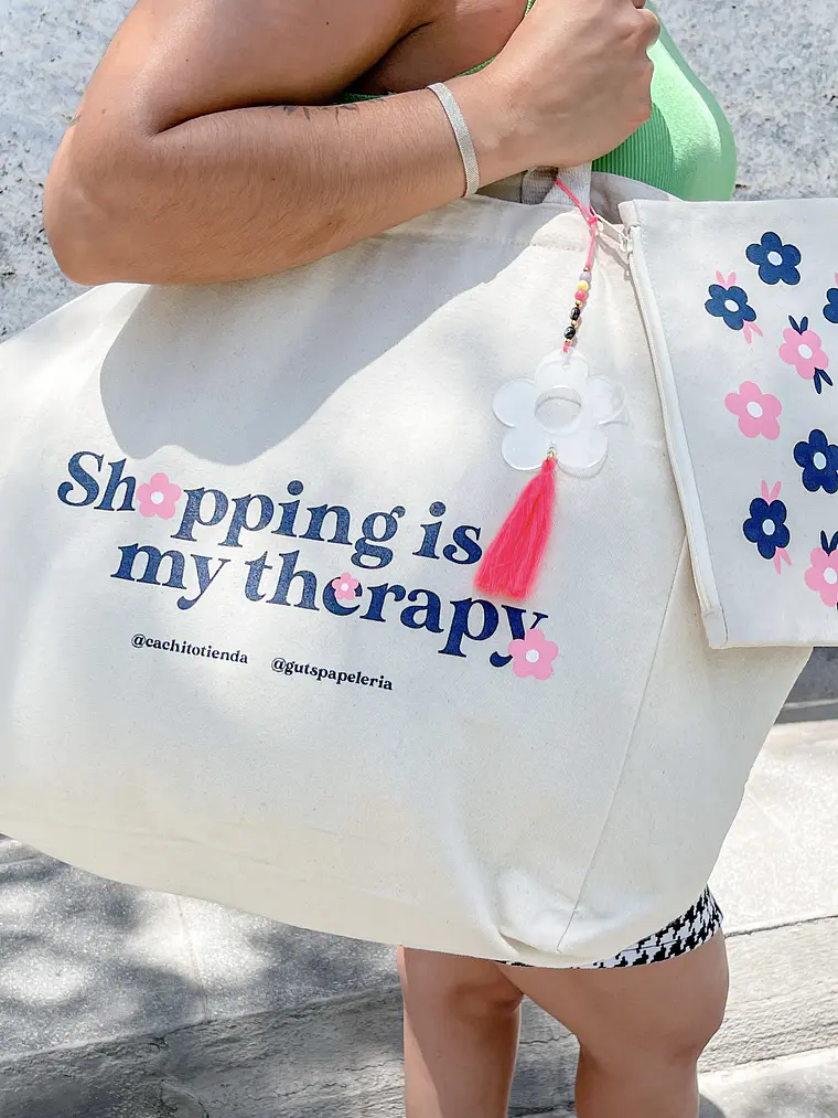 Tote Shopping is My Therapy - PRECIO CYBER 3