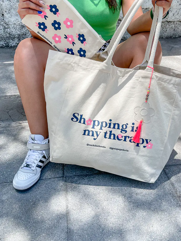 Tote Shopping is My Therapy - PRECIO CYBER 1