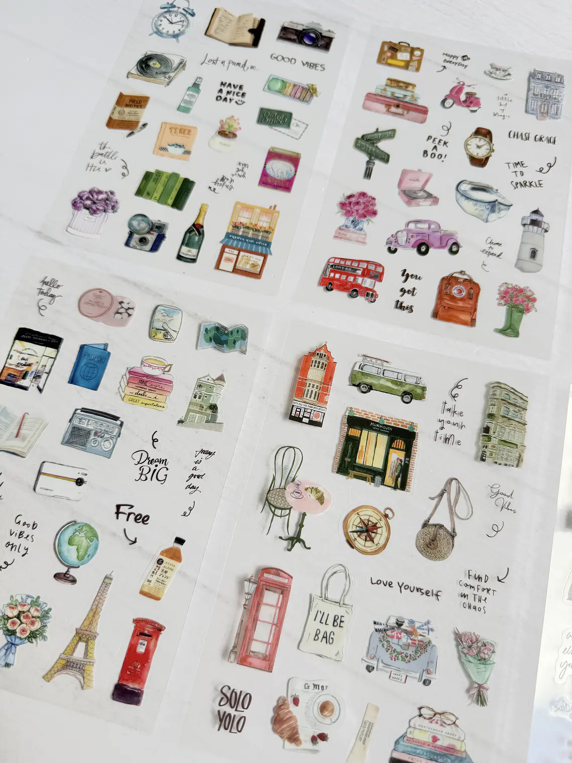 Set de Stickers - Hello Today 2