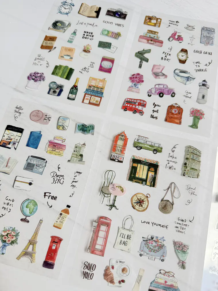 Set de Stickers - Hello Today 2