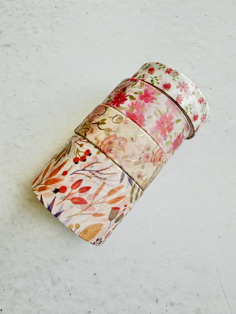 Washi Tapes Floral 3 1