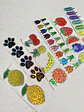 Mix 44 Stickers Holográficos  - Miniatura 1